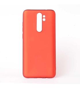 Xiaomi Redmi Note 8 Pro Kılıf Soft Mat Premier Case (Kırmızı)
