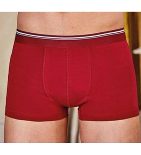 BERRAK 1097 ERKEK LİKRALI DÜZ BOXER TEKLİ