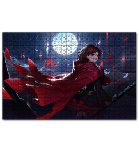 Cakapuzzle Ruby Rose Anime Puzzle Yapboz MDF (Ahşap) (255 Parça)