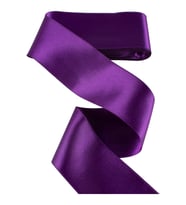Kına Atölyesi Saten Kurdela 6 Cm 10 Metre (Mor)