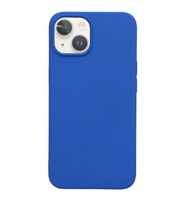 İphone 15 PRO MAX Uyumlu İçi Kadife Süet Yumuşak Liquid Silikon Lansman Kılıf (Mavi)
