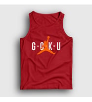 Presmono Unisex Beyaz Air Goku Anime Dragon Ball Atlet 235539tt (Kırmızı)