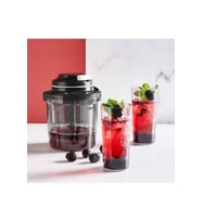 Tupperware Ekstra Şef Siyah Dilimleyici Doğrayıcı (Siyah)