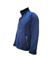 Aybaak HPF066 Kalın Robalı Cepli Fermuarlı Erkek Polar Ceket (Lacivert)