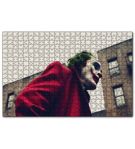 Cakapuzzle Joker Aşağıdan Görünüş  Puzzle Yapboz MDF (Ahşap) (255 Parça)