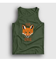 Presmono Unisex Sarı For Fox Sake Tilki Atlet 400919tt (Haki)