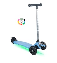 Tois ColorWase Led Işıklı 4 Kademe(50-65 cm) Ayarlanabilir 3 Tekerlekli Scooter (Mavi)