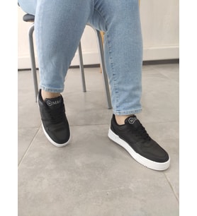 Unisex Günlük Ayakkabı Spor Ayakkabı Sneaker Mg03 (Siyah)