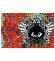 Cakapuzzle Göz ve Sürreal Objeler Kompozisyon  Puzzle Yapboz MDF (Ahşap) (500 Parça)