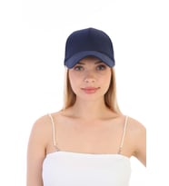 Unisex Ayarlanabilir Spor Basic Şapka (Lacivert)