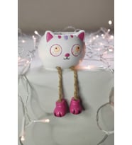 Kedi Mumluk, El Yapımı, Doğal Soya Mumu (Koyu Pembe)