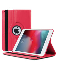 Microsonic Apple iPad Mini 5 7.9'' 2019 (A2133-A2124-A2125-A2126) Kılıf 360 Rotating Stand Deri (Pembe)