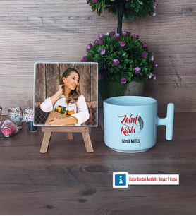 Zabıt Katibi Fotoğraflı Dekoratif Taş, Kupa Bardak Beyaz Hediye (Model 12)
