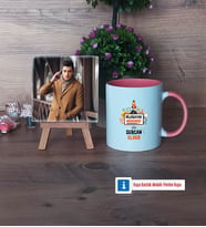Bilgisayar Mühendisi Fotoğraflı Dekoratif Taş, Kupa Bardak Beyaz Hediye (Model 6)