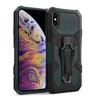 Apple Iphone X / XS Zırh Tank Kılıf Yüksek Koruma (Yeşil)