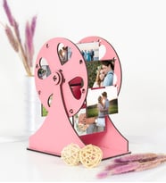 Kişiye Özel  Dönme Dolaplı Çerçeveler (Pembe)