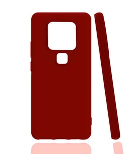 Tecno Camon 16 Kılıf Zore Biye Silikon Kılıf (Kırmızı)