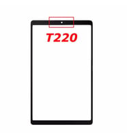 Samsung Galaxy Tab A7 Lite T220 Ön Cam Dokunmatik Lensi (Siyah)