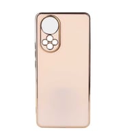 Huawei Nova 9 Kılıf Zore Bark Kenarları Altın Renk Kılıf (Rose)