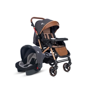 4 Baby Active Plus Travel Sistem Bebek Arabası (Antrasit)