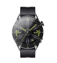Sneezy Huawei Watch Gt3 46mm PC Sert Kasa Ve Ekran Koruyucu (Siyah)
