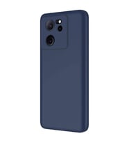 Xiaomi Mi 13T Kılıf Mara Lansman İç Yüzeyi Kadife Kılıf (Lacivert)