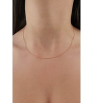 14 Ayar Altın Rose Topçuk Zincir 1.20 mm (Sarı)