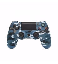 PS4 Doubleshock Kablosuz Gamepad Oyun Kol Muadil Kamuflaj (Mavi)