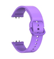 Microsonic Samsung Galaxy Fit 3 Kordon Silicone Sport Band Siyah (Lila)