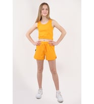 Toontoy Kız Çocuk Şortlu Takım (Yeşil)
