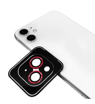 Apple iPhone 13 Mini Zore CL-11 Safir Kamera Lens Koruyucu (Kırmızı)