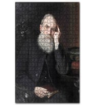 Cakapuzzle Dostoyevski Portre Puzzle Yapboz MDF (Ahşap) (255 Parça)