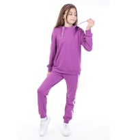 Toontoy Kız Çocuk Eşofman Takım (Lila)