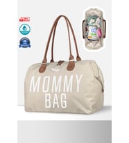 Stylo Mommy Bag USA Anne Bebek Bakım Ve Kadın Çantası (Vizon)
