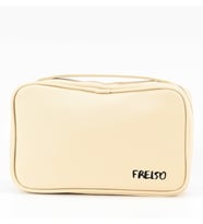 Frelso Seyahat Takı Çantası Aksesuar Organizer Mücevher Çantası (Bej)