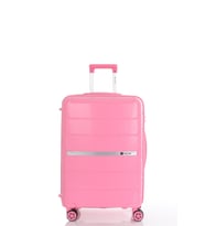 Mçs Polipropilen Valiz V366 65 CM (Pembe)