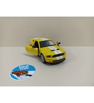 2007 Ford Mustang Shelby GT500 Metal Model Oyuncak Araba 13 Cm ( ÖZEL PLAKALI ) (Sarı)
