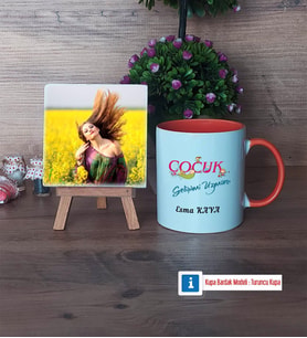 Çocuk Gelişim Uzmanı Fotoğraflı Dekoratif Taş, Kupa Bardak Beyaz Hediye Öğretmenler Günü Hediyesi (Model 13)