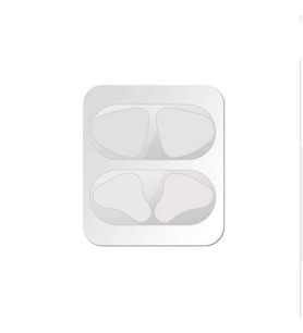 Apple Airpod 1. / 2. Nesil Kulaklık İçi Kir Toz Önleyici Sticker (Gri)