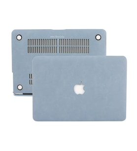 MacBook Air Kılıf HardCase A1369 A1466 ile Uyumlu Koruyucu Kılıf Goat01 (Açık Mavi)