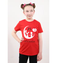 Toontoy Unisex Çocuk 23 Nisan Baskılı Tişört (Kırmızı)