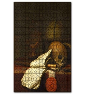 Cakapuzzle Kurukafa Kraliyet Mührü Fermanlar Zarlar Puzzle Yapboz MDF (Ahşap) (1000 Parça)