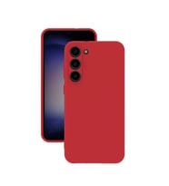 Samsung Galaxy S23 Plus Kılıf Kamera Korumalı Silikon Rubber Arka Kapak (Kırmızı)