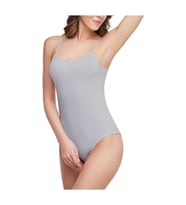 6 Adet TUTKU 0148 Likralı İp Askılı Çıtçıtlı Body (Gri)