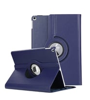 Microsonic Apple iPad Air 3 10.5'' 2019 (A2152-A2123-A2153-A2154) Kılıf 360 Rotating Stand Deri (Lacivert)