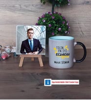 En İyi Eczacı Fotoğraflı Dekoratif Taş, Kupa Bardak Beyaz Hediye (Model 9)