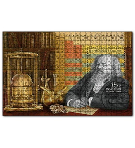 Cakapuzzle Dimitri Mendeleyev Element Sistem Periyodik Tablo  Puzzle Yapboz MDF (Ahşap) (500 Parça)