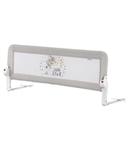 Wellgro 120*50 cm Yatak Bariyeri, Yatak Korkuluğu (Gri)