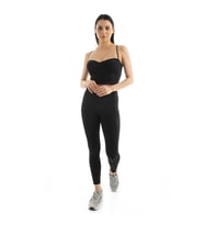 S&C Kadın Bordo Geniş Cepli Yüksek Bel Toparlayıcı, Sıkılaştırıcı Yoga Tayt 25" (Siyah)