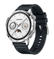 Sneezy Huawei Watch Gt4 46mm İle Uyumlu 22mm Dikiş Desenli Dokuma Silikon Kordon (Siyah)